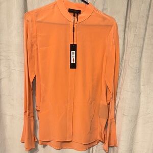 Donna Karan Bright Orange Blouse